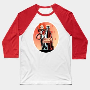 Nuka Cherry Poster Girl Baseball T-Shirt